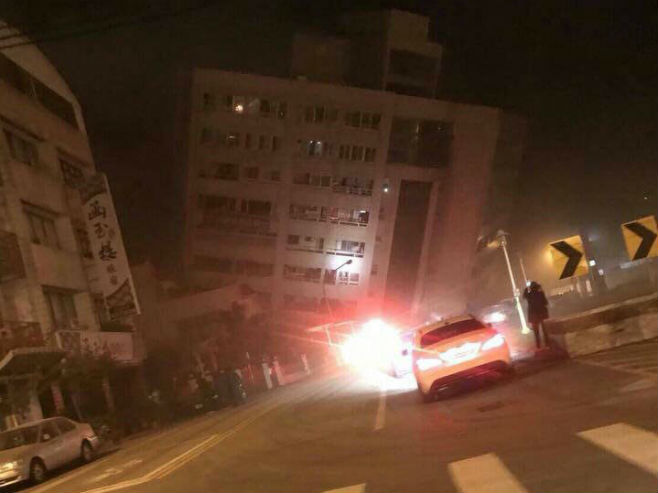 Zemljotres u Hualijenu, Tajvan (Foto: Twitter) - 