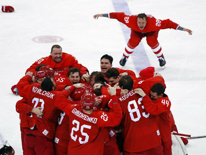 Ruski hokejaši zlatni na ZOI (Foto: Sputnjik) - 