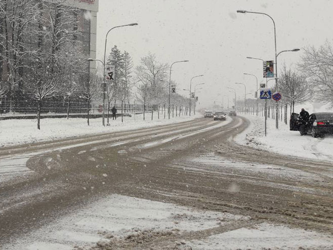 Stanje na putevima - snijeg - Foto: RTRS