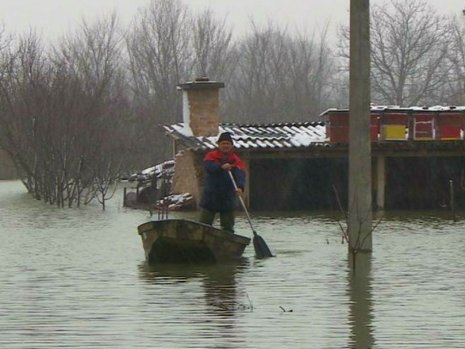 Srbac-poplave - Foto: RTRS