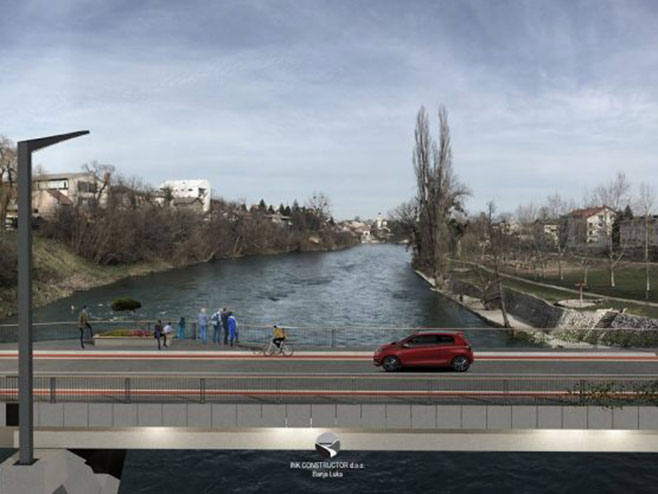 Idejno rješenje Zelenog mosta (Foto: www.banjaluka.rs.ba) - 