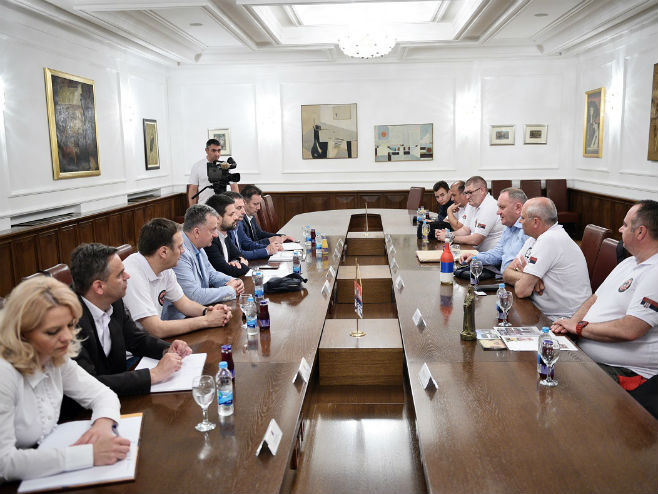 Amidžić sa privrednom delegacijom s juga Srbije (Foto: banjaluka.rs.ba) - 
