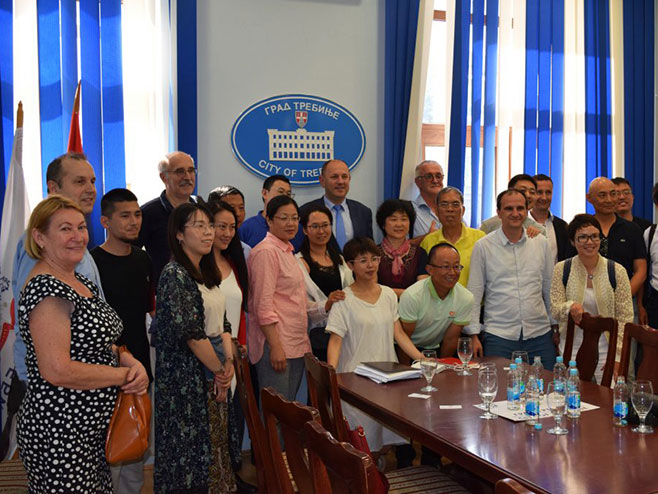 Trebinje, predstavnici grada, kineska delegacija - Foto: SRNA