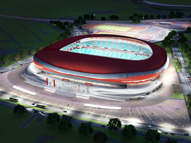Projekat Nacionalnog stadiona u Beogradu (Foto: FSS) - 