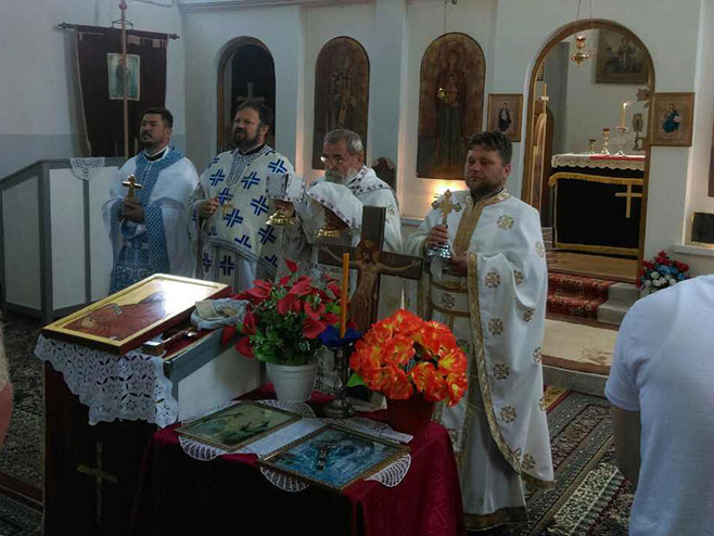 Glamoč - liturgija - Foto: RTRS