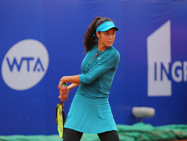 Olga Danilović na turniru u Moskvi (foto: twitter.com/wta) - 