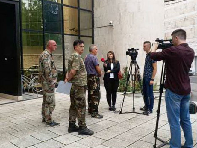 Nekadašnji pripadnici takozvane Armije BiH i HVO-a - blokade širom FBiH (Foto: Vijesti.ba) - 