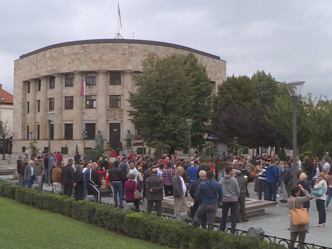 Banjaluka: Okupljanje novinara - Foto: RTRS