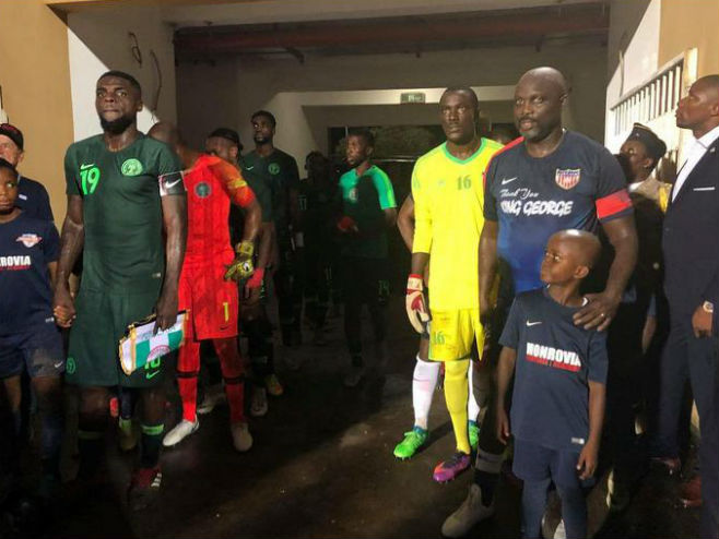 DŽordž Vea odigrao prijateljsku utakmicu protiv Nigerije(Foto: Instagram) - 
