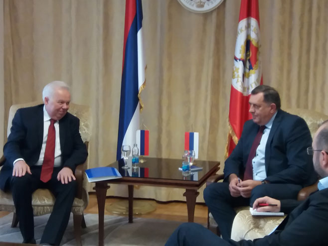 Ivancov i Dodik (arhiv) - Foto: SRNA