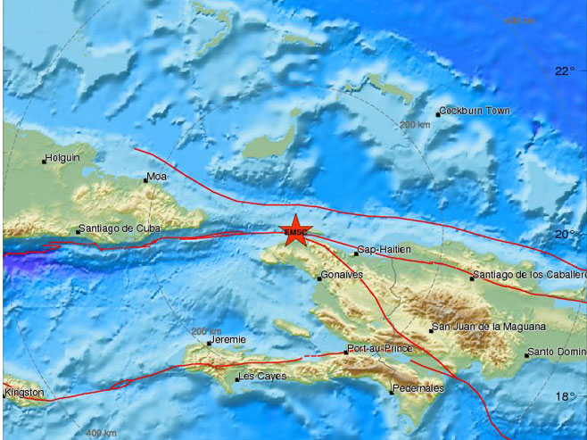 Zemljotres potresao Haiti (Foto: www.emsc-csem.org) - 