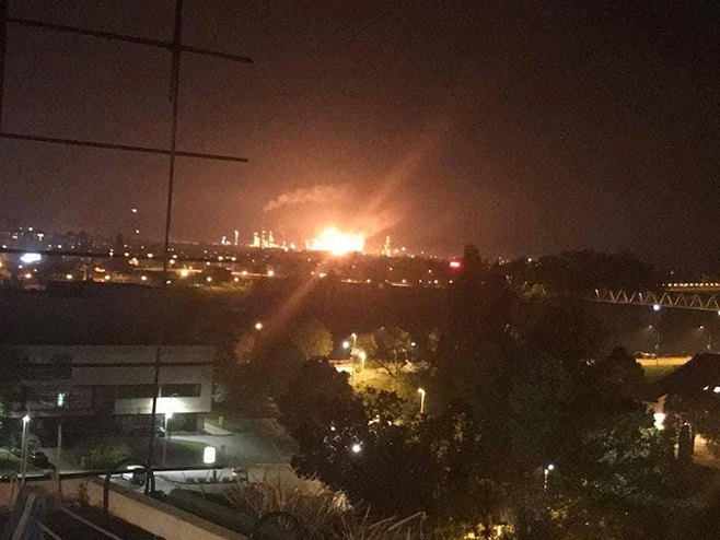 Eksplozija u Rafineriji u Brodu (Foto: N1/Mirna Јurić) - 