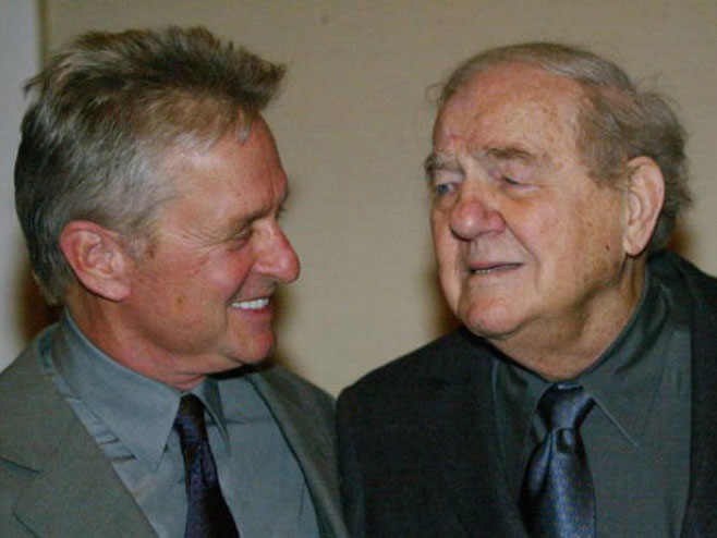 Majkl Daglas i Karl Malden 2004. godine - Foto: Getty Images