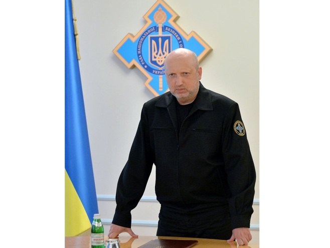Aleksandar Turčinov, Savjet za nacionalnu bezbjednost i odbranu Ukrajine - 