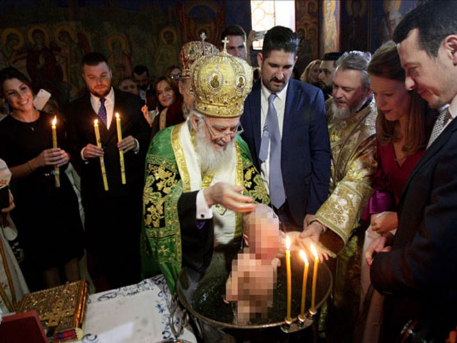 Princ Stefan Karađorđević kršten u crkvi Svetog Andreja - Foto: TANЈUG
