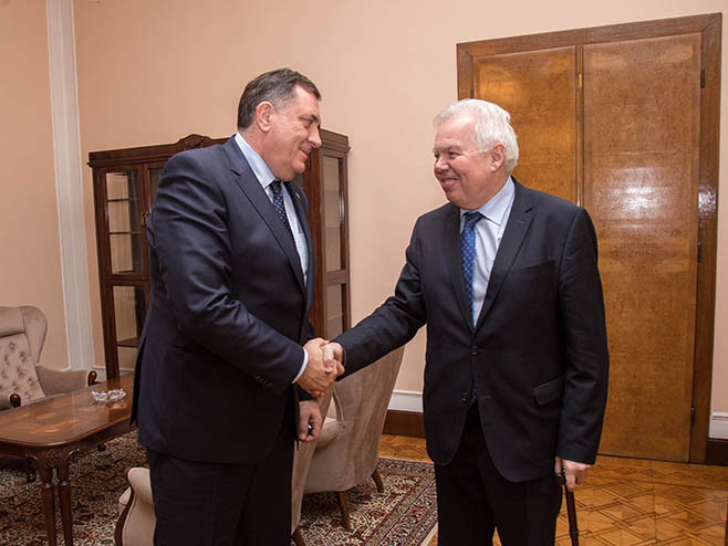 Dodik i Ivancov - Foto: www.predsjednistvobih.ba