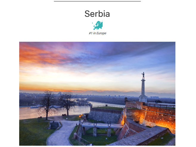 Srbija broj 1 u Evropi za 2019. godinu (foto: travellemming.com) - 