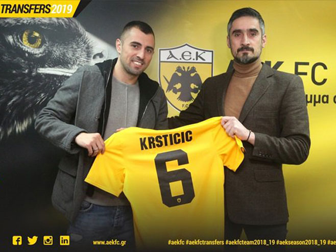 Nenad Krstičić (foto: twitter.com/aek_fc_official) - 