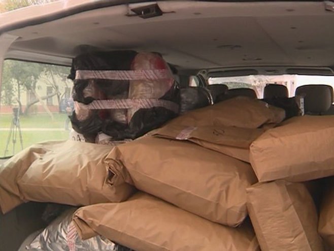 Policija iz Gacka oduzela više od 240 kilograma skanka - Foto: RTRS
