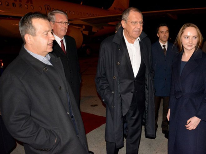Lavrov stigao u Beograd - Foto: TANЈUG