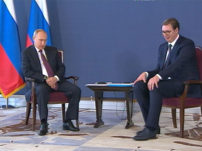 Putin i Vučić - Foto: RTRS