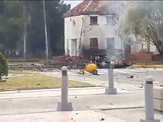Eksplozija bombe u Bogoti (foto: twitter.com/rcnradio) - 