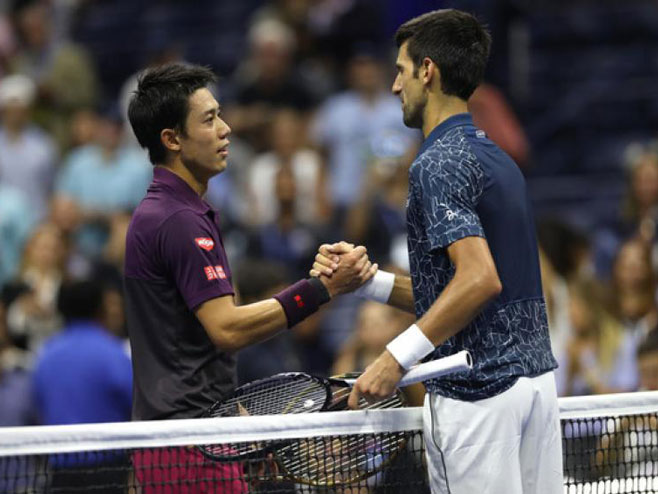 Kei Nišikori i Novak Đoković (foto: tennisworldusa.org) - 