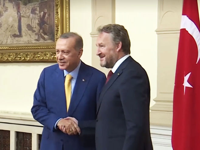 Redžep Tajip Erdogan i Bakir Izetbegović (foto: infosrpska.ba) - 