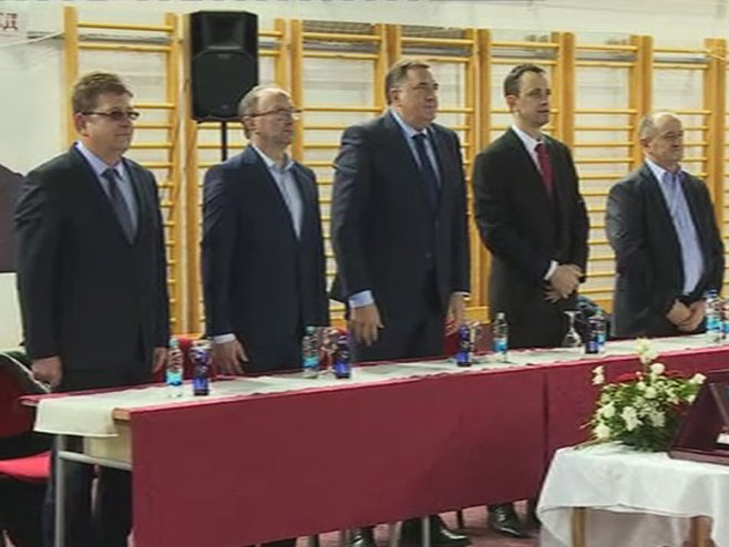 Milorad Dodik u Ribniku - Foto: RTRS