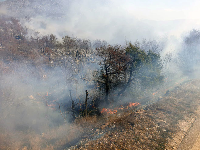 Požar u Hercegovini - Foto: SRNA