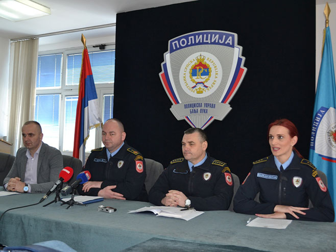 Banjaluka: Policijska uprava - konferencija za novinare - Foto: SRNA