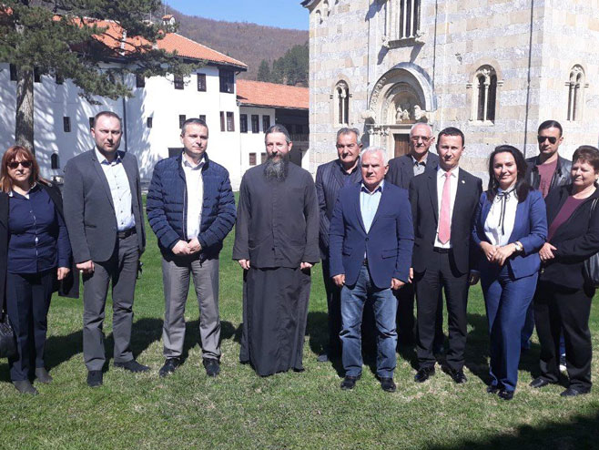 Delegacija iz Republike Srpske na Kosovu i Metohiji - Foto: SRNA