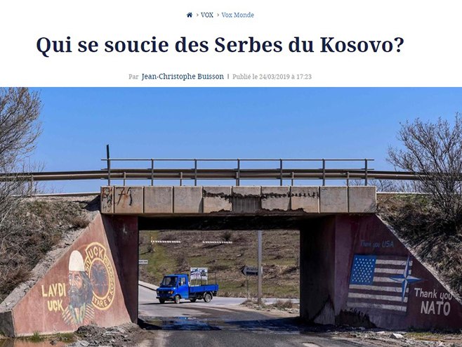 Figaro o položaju Srba na Kosmetu - Foto: Screenshot