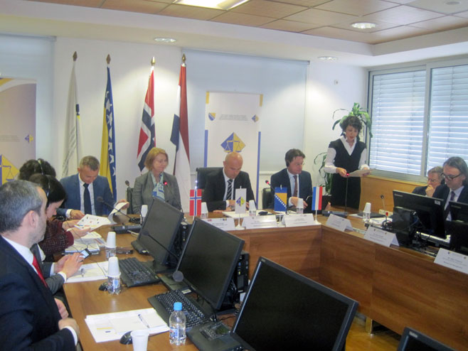 Sarajevo - Tegeltija - potpisani sporazumi između BiH, Norveške i Holandije - Foto: SRNA