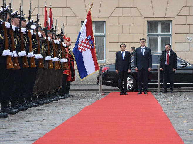 Premijer Kine Li Kećijang u Zagrebu (Foto: Vlada R. Hrvatske/Twitter) - 