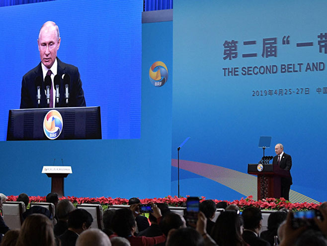 Putin u Pekingu (foto: Sputnik / Alekseй Nikolьskiй) - 