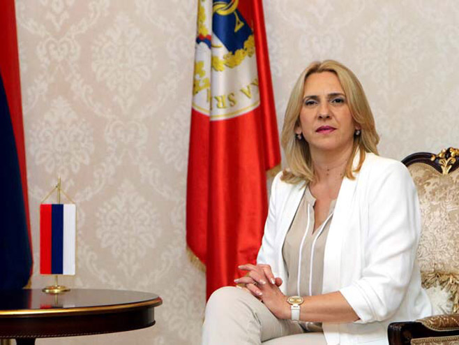 Predsjednica Srpske Željka Cvijanović - Foto: RTRS