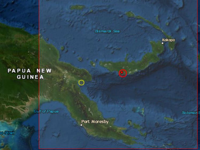 Zemljotres na Papua Novoj Gvineji (Foto: EMSC) - 