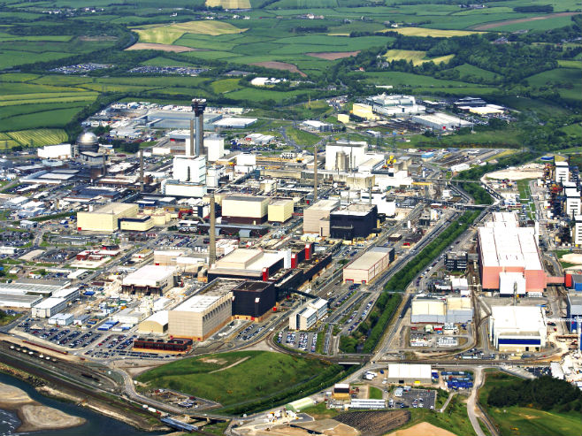 Fabrika nuklearnog otpada "Selafild" (Foto: cumbriachamber.co.uk) - 