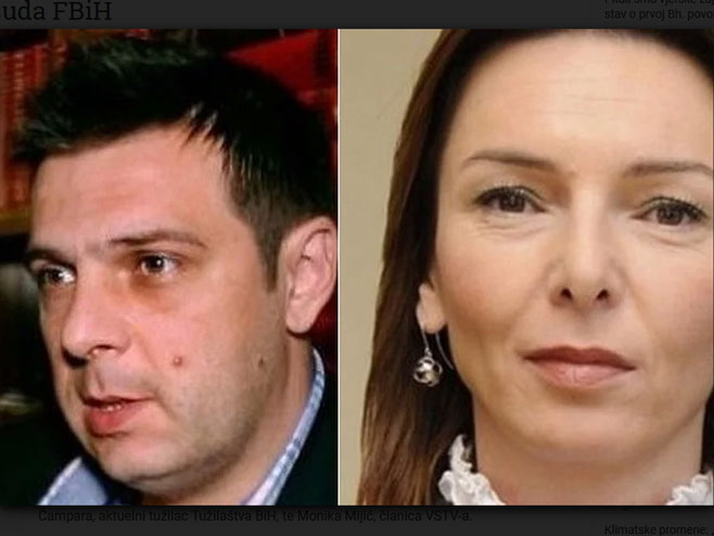Dubravko Čampara i Monika Mijić - Foto: klix.ba