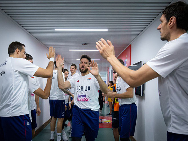 Košarkaši Srbije (Foto: @KSSrbije) - Foto: Twitter
