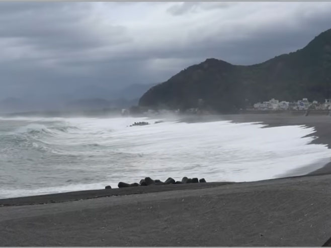 Tajfun ogromne snage prijeti Јapanu - Foto: Screenshot/YouTube