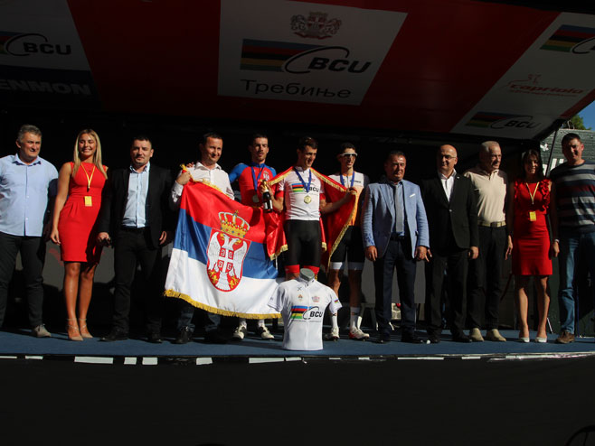 Šampioni Balkanskog prvenstva u drumskom biciklizmu, Trebinje - Foto: SRNA