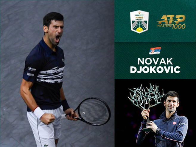 Novak Đoković (foto: twitter.com/rolexpmasters) - 
