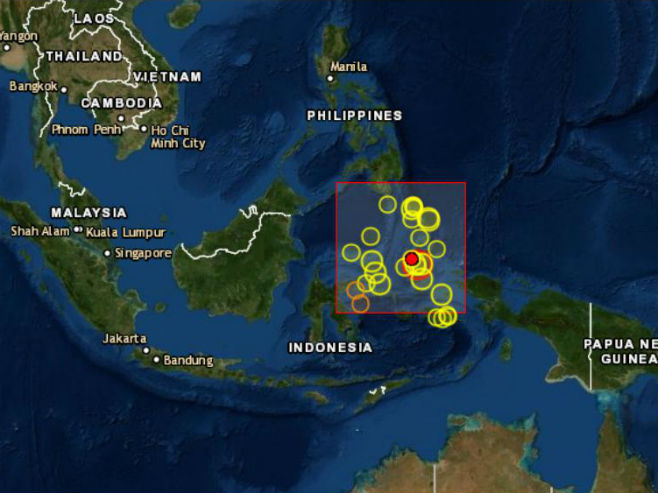 Zemljotres na Molučkim ostrvima (Foto: EMSC) - 