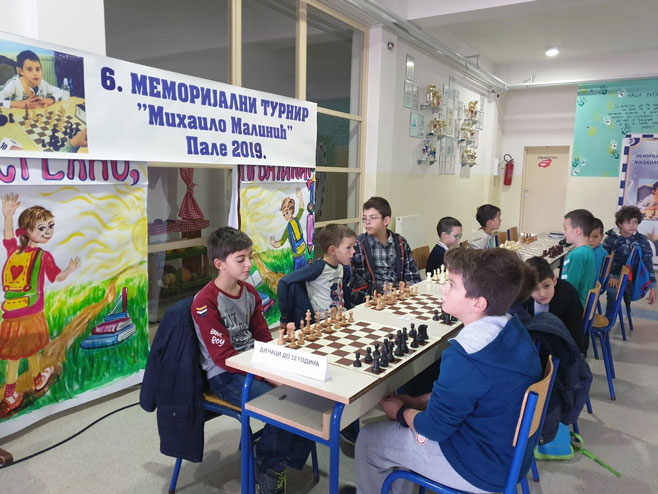Na Palama održan 6. Memorijalni šahovski turnir "Mihailo Malinić" - Foto: SRNA