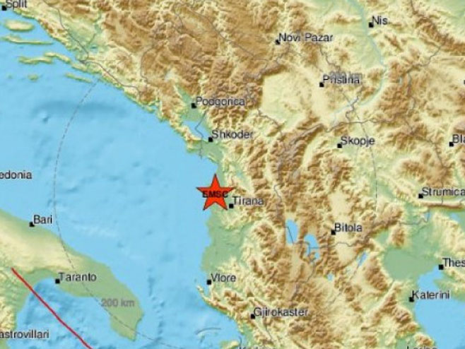 Snažan zemljotres ponovo pogodio Albaniju - Foto: Screenshot