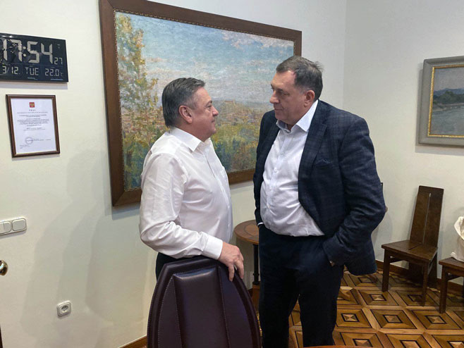 Milorad Dodik sa Zoranom Јankovićem - Foto: SRNA