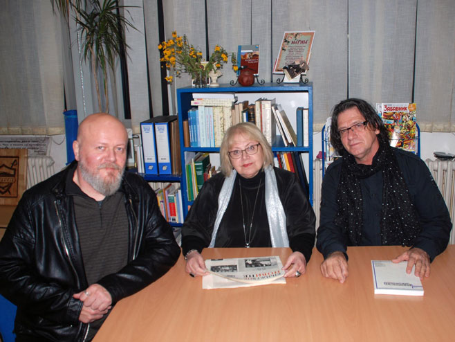 Nina Mazur, Vitomir Mitrić i Zoran Todorović - Foto: SRNA