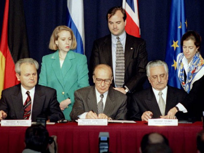 Potpisan Dejtonski sporazum u Parizu - 